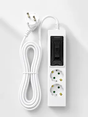 Ổ CẮM 2 LỖ CÓ CÔNG TẮC CÁ NHÂN 16A 250V