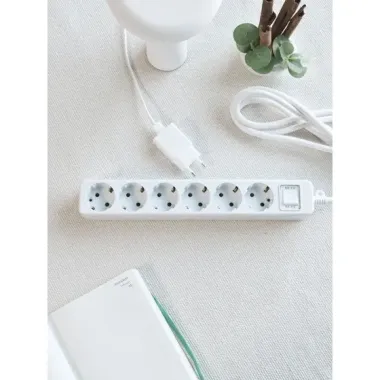 Ổ CẮM 6 LỖ 16A 250V 