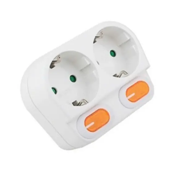Ổ CẮM 2 LỖ 16A 250V