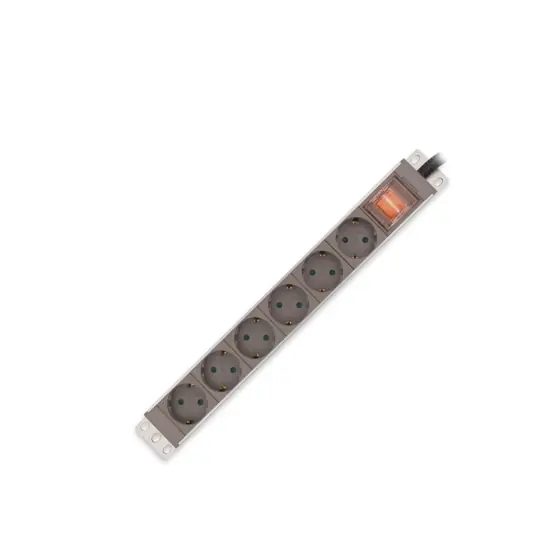 Ổ CẮM NHÔM 6 LỖ 16A 250V