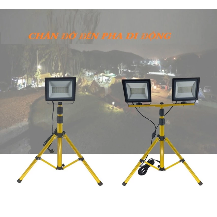 CHÂN ĐÈN LED,PHA TRÒN DI ĐỘNG ,TĂNG CHỈNH CHIỀU CAO TỰ DO SỬ DỤNG ĐƯỢC NHIÊU NƠI NHƯ STUDIO,CÔNG TRƯỜNG,NHÀ XƯỞNG...